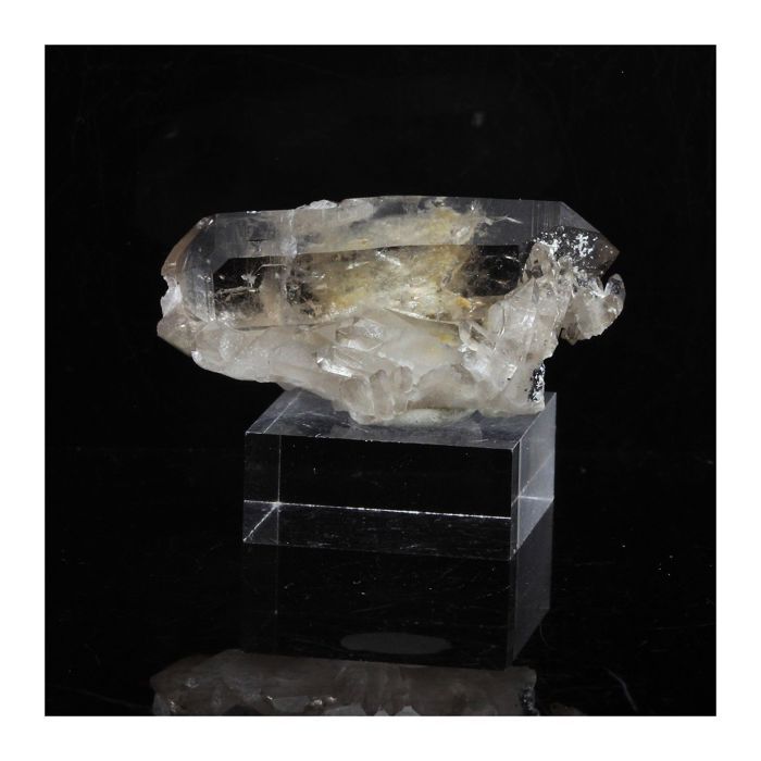 Pierres et Minéraux. Quartz fumé. 34.9 ct. Dome des Petites Rousses, Oz, Isère, France..