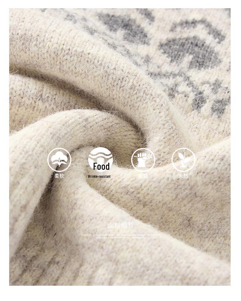 Мужской ретро жилет-свитер с V-образным вырезом, вязаный в стиле Аргил и Фэйр-Айл, для осени/зимы