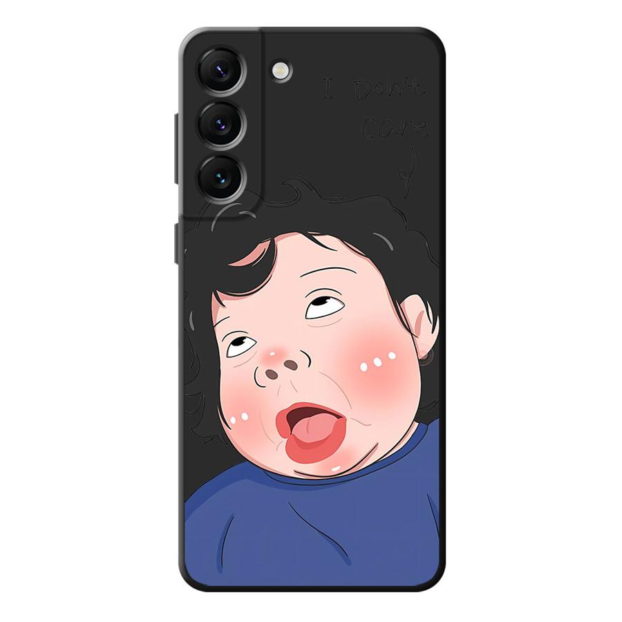 Забавный Милый Дизайн Девочка Мальчик Чехол для Телефона для Samsung Galaxy S24 Ultra S21 5G S22 Plus S23 Ultra S21 FE S20 S23 FE S21 Силиконовый