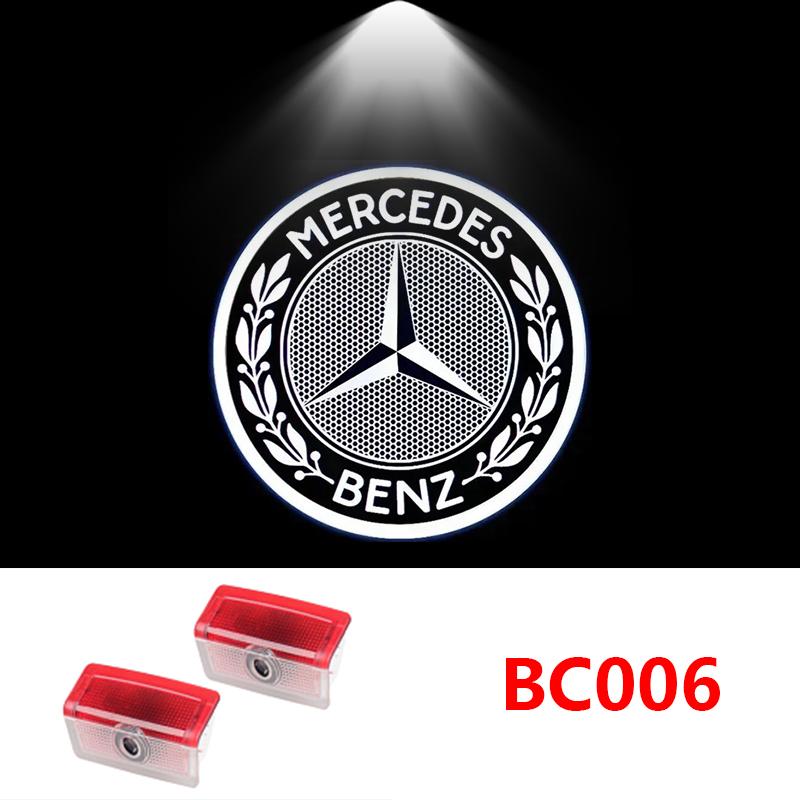 BLZ3 HD LED Projector Door Courtesy Welcome Light For Mercedes Benz AMG W205 W212 W213 A B C E M GL GLA GLB GLC GLE GLS Accessories