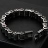 Retro Stainless Steel Motorcycle Chain Men Bracelet 13MM Wide Rock And Roll Men's Bracelets On Hand Male Jewelry Mannen Armband