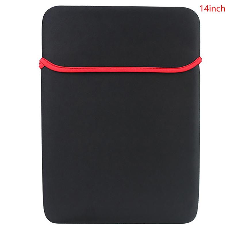 10 14 15.6 17 Дюймов Двусторонний Чехол-конверт для ноутбука Защитная сумка Неопреновый Мягкий чехол Чехол для планшета ПК Водонепроницаемая сумка для ноутбука