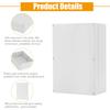 263*185*95mm Water Resistant White Plastic Enclosure Project Case DIY Junction Box