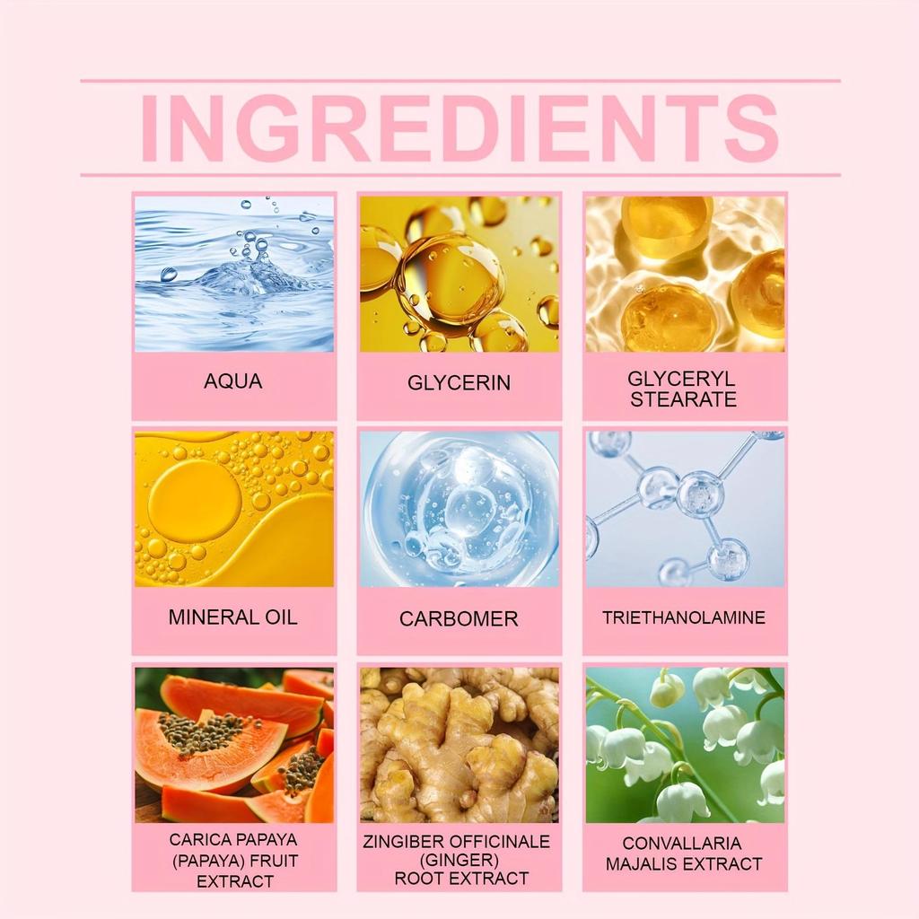 Крем для подтяжки груди с папайей Увлажняющий Подтягивающий кожу Разглаживающий Увеличивающий объем Массажный лосьон для ухода за грудью