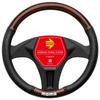 MOMO LUXURY WOOD Steering Wheel Size Wood Cover, Italy, Milan, S, Black/Brown