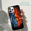 Музыкальные ноты Классическая музыка Искусство Чехол для телефона для iPhone 17 Air 16 16e 15 12 11 13 14 Pro Max Apple Plus Coque