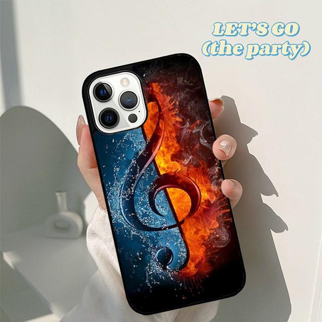 Музыкальные ноты Классическая музыка Искусство Чехол для телефона для iPhone 17 Air 16 16e 15 12 11 13 14 Pro Max Apple Plus Coque