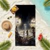 Игровое полотенце C-Clair Obscur Expedition 33 Мягкое для бассейна Подарок для путешествий Спортзал Душ Кемпинг Быстросохнущие Спортивные пляжные полотенца