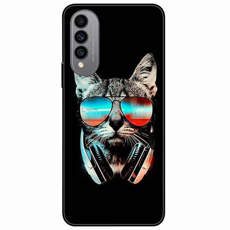 Чехол для Wiko T50 Чехол для телефона T 50 Мягкий силикон Ударопрочный ТПУ Задние крышки для Wiko T50 WikoT50 4G 6.6'' Fundas Coques Животные