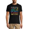 Men's T-Shirt One Quest Becomes One Level - Gaming Quote - Joke Tee