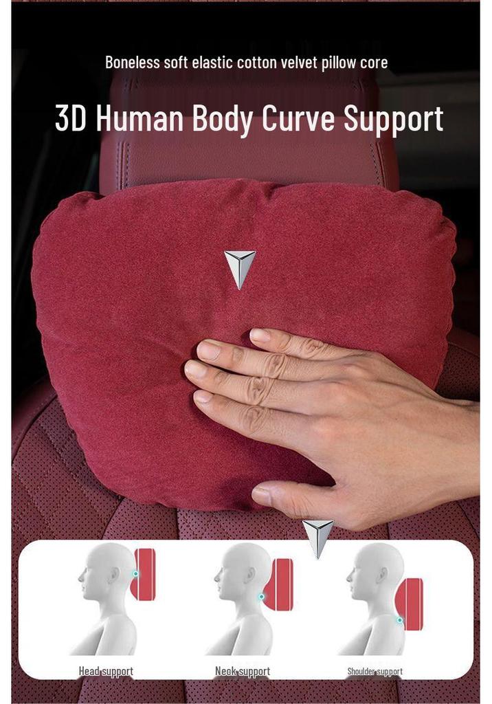 Changan Deepal S7/SL03 Car Headrest and Lumbar Support Pillow Set