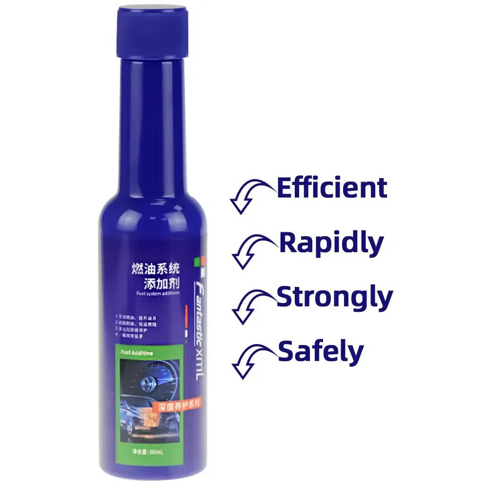 60 мл Очиститель инжекторов для бензиновых двигателей, экономия бензина, экономия бензина и масла, восстановление, экономия топлива, очистка от углеродистых отложений