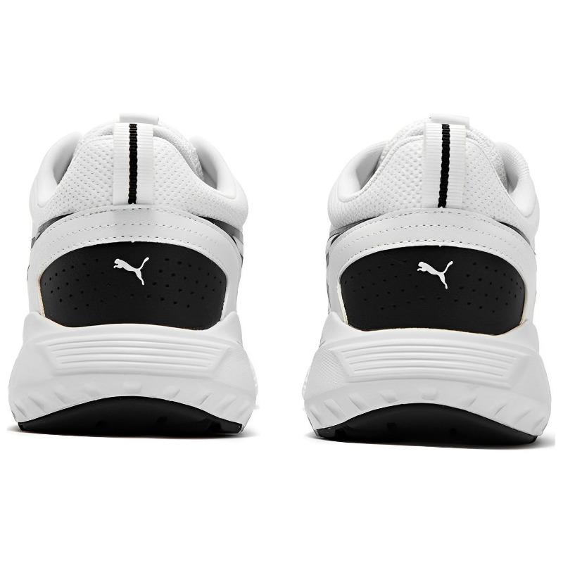 PUMA All-Day Active Unisex Low Top Casual Running Shoes Fabric Synthetic Leather Cushioned Anti-slip Breathable White Black 386269-04