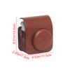 For Instax Mini 12 Case Camera Bag Pu Leather Camera Case With Shoulder Strap