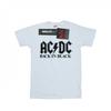 AC/DC Womens/Ladies Back In Black Logo Cotton Boyfriend T-Shirt