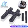 Nozzle Silicone Brush for Bambu Lab A1 A1 Mini Wiper Cleaning Brush Hotbed Mounted Scrubbers Cleaner Tool for Creality K1C K1MAX
