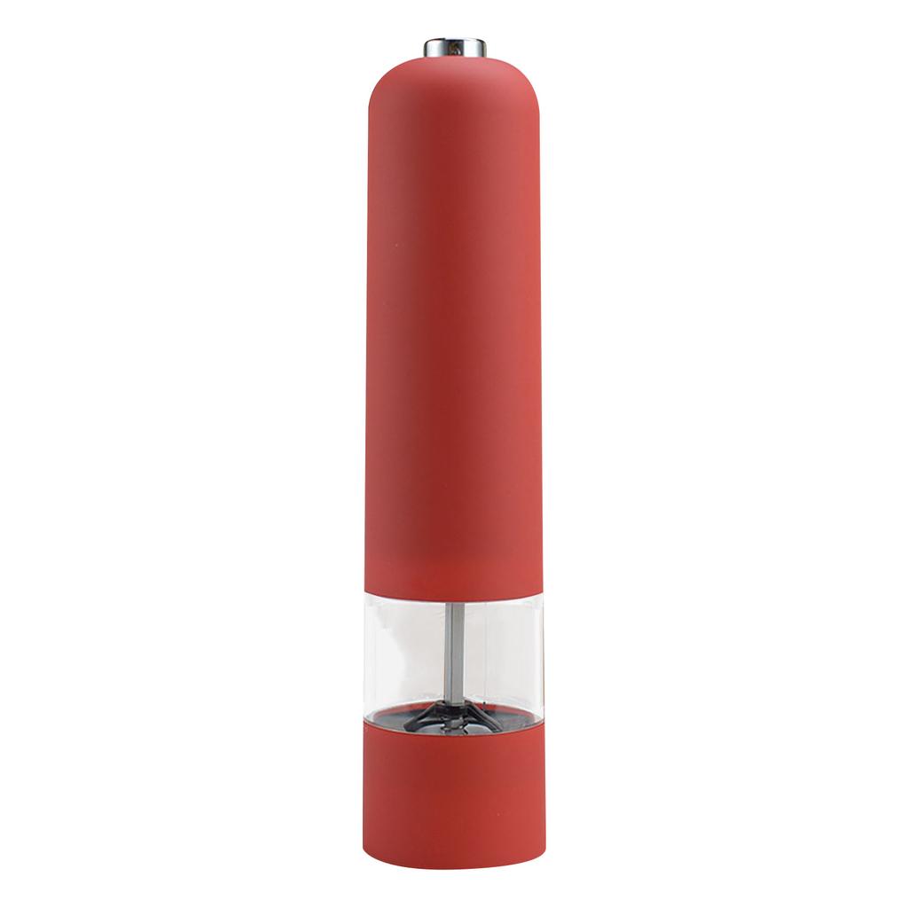 Electric Seasoning Grinder Automatic Refillable Battery Operated Mills Push Button Pepper Grinder For Cooking BBQ