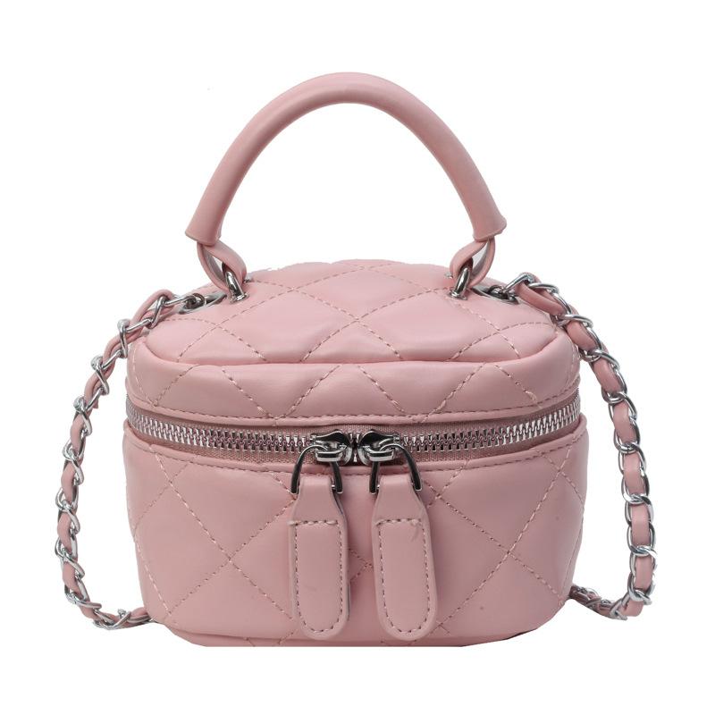 Handheld Small Bag Women's New Diamond Chain Bag Messenger Bag Versatile Casual Small Square Bag