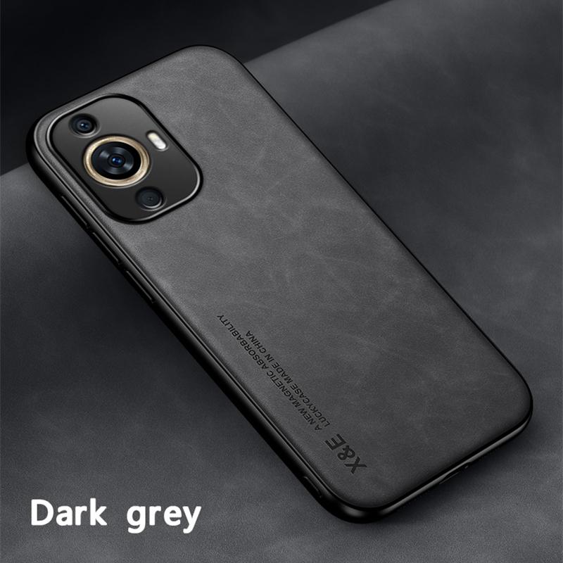 Противоударный чехол для Huawei Nova 12 SE 12S Nova 11 Pro 11i 10 SE Защитный чехол Встроенный магнитный автомобильный держатель Coque Funda