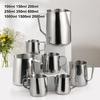 Stainless Steel Milk Frothing Pitcher Espresso Coffee Barista Craft Latte Cappuccino Milk Cream Cup Frothing Jug Pitche Milk Jug