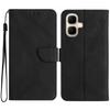For Infinix Smart 10 Case Skin Touch Lines Imprinted PU Leather Flip Phone Cover