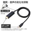 ELECOM Usb C Conversion Cable 1m Type-C To HDMI 4K(3840×2160px)/60Hz Multi Display Mirroring [iPhone MacBook iPad Android Etc.] Black 16 Series