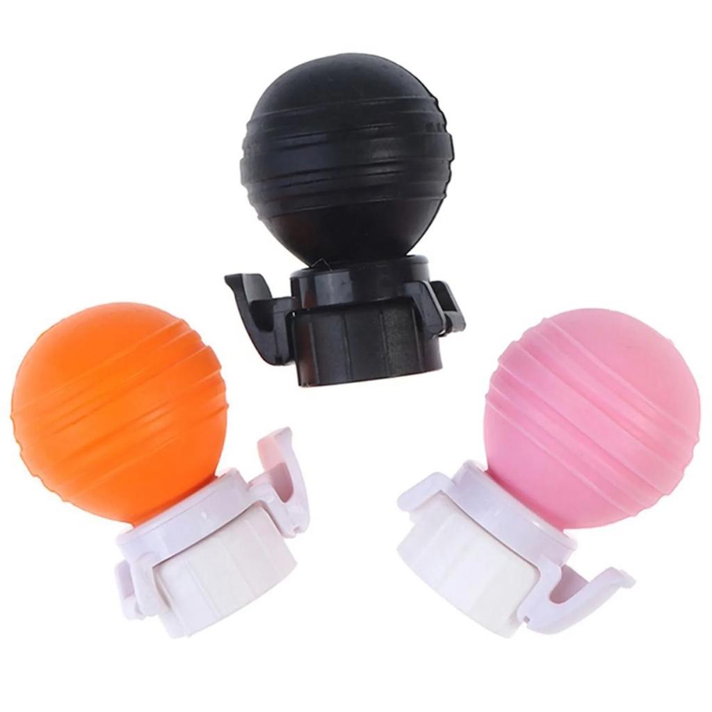 Vacuum Drink Cap Soft Sealer Cola Soda Pump Inflatable Squeeze Balls Carbonation Keeper Reusable Leak-Proof Bottle Stopper