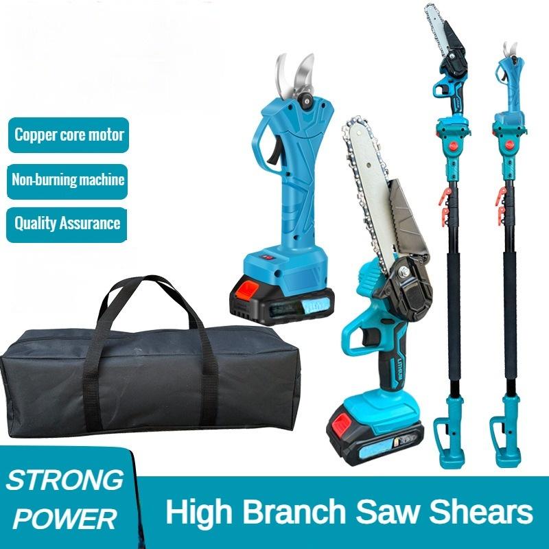 Portable High Branch Shears & High Branch Saws Telescopic High-Altitude Brushless Electric Pruning  Garden Tool