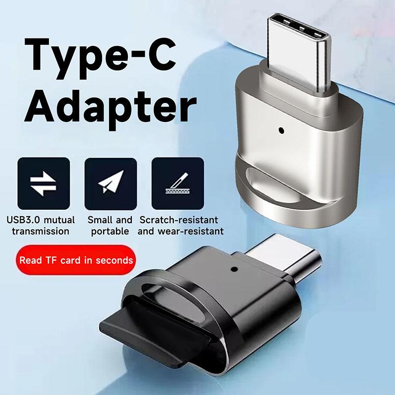 TF Card Reader Micro SD Card Reader Type C TF Memory Card Reader USB C to USB Adapter Applicable to for iPhone 17/17 Plus 3