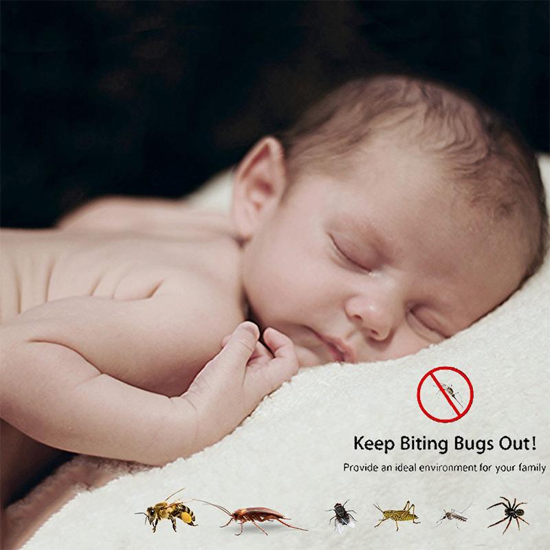 Indoor Insect Fly Mosquito Window Screen with Zipper Self-Adhesive Against Mosquitoes Door Window Screening Privacy Mesh