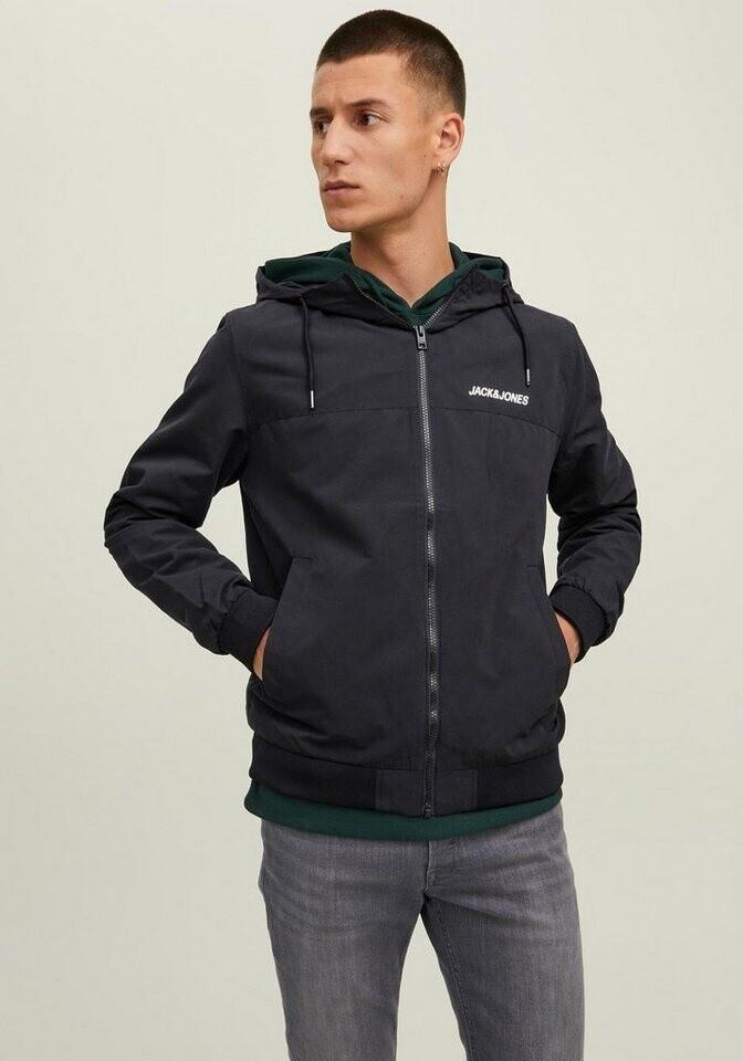 Зимняя куртка Jack & Jones Erush lightweight Bomber jacket (12200208) Blocking Hood Bomber (12200208) blue/navy