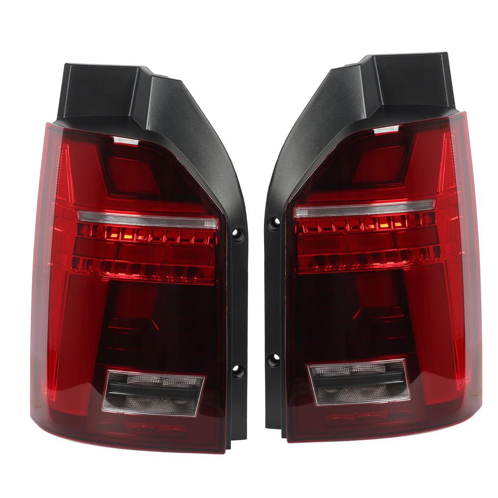 Динамические светодиодные задние фонари в стиле фейслифтинг для Multivan Transporter T6 до фейслифтинга 2016–2019 красный