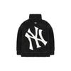 New MLB Velvet Jackets Unisex Black 3AFDB0326-50BKS