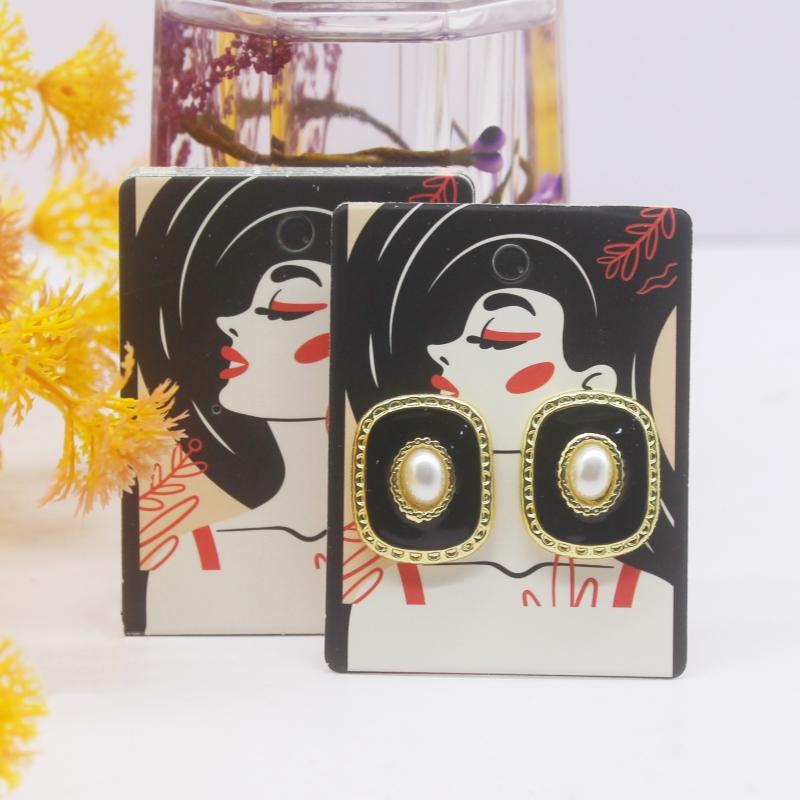 50 шт 5x6,5 см серьги карты картон ювелирные изделия новейшее поступление популярный дисплей картон горячая распродажа модный дизайн нежные карты