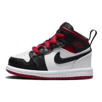 Детские кроссовки Air 1 Mid TD Gym Red Black Toe White DQ8425-106