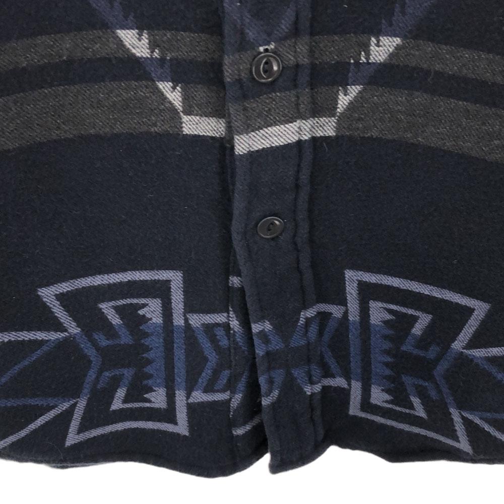 Polo by Ralph Lauren Рубашка фланелевая с длинным рукавом с этническими узорами XS Мужская Б/У