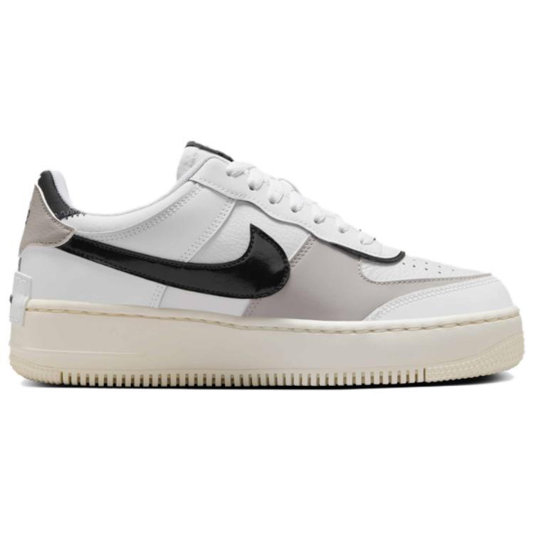 Nike Air Force 1 Shadow White Off Noir Women Sneakers College-Grey Platinum-Tint DZ1847-110