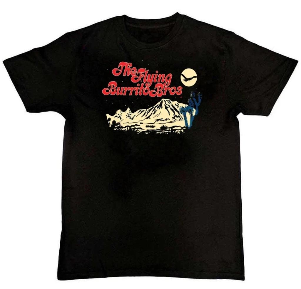 NEW Flying Burrito Bros Desert Night Unisex Mens T-Shirt