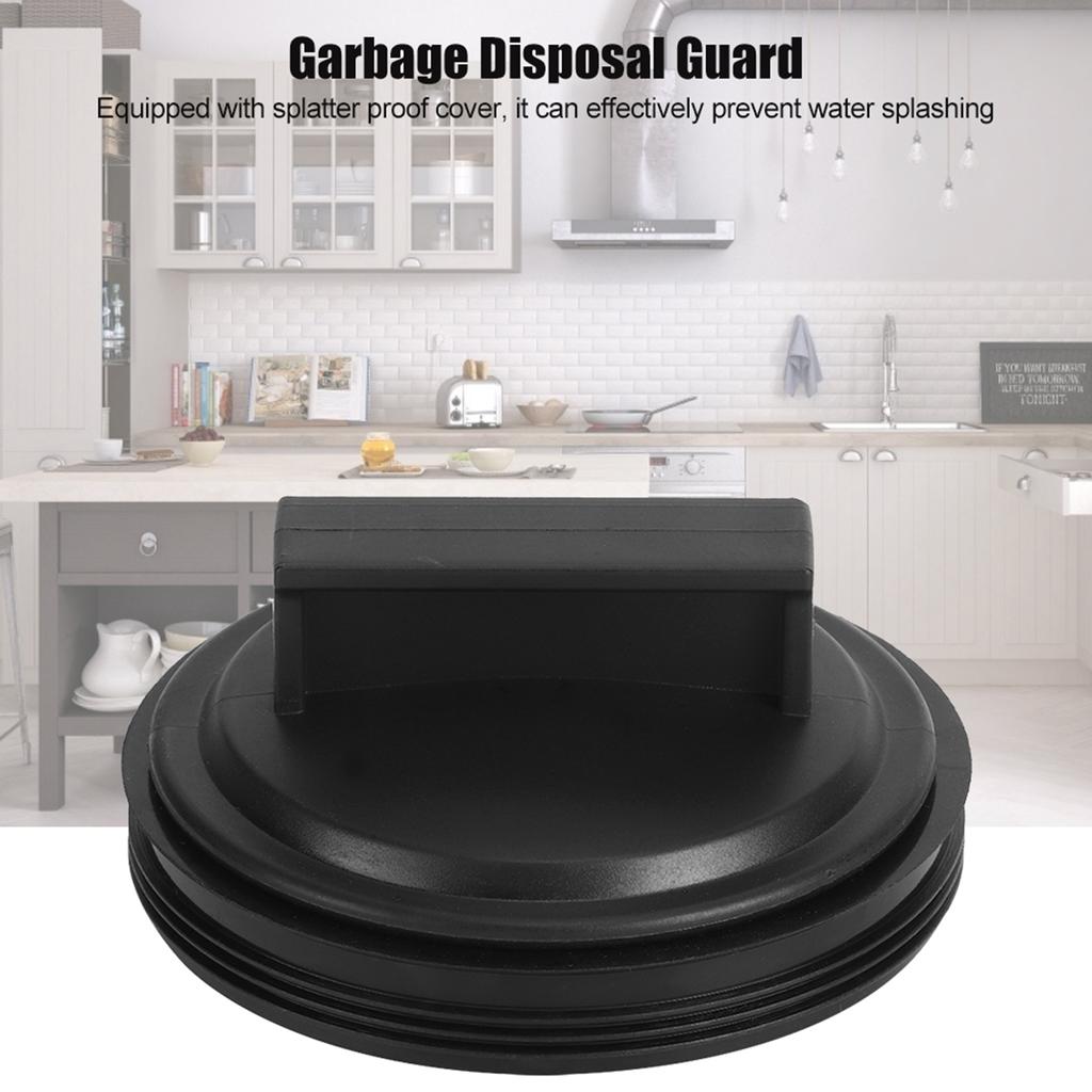Garbage Disposal Drain Plug Splatter Guard Kitchen Food Waste Disposer Accessory