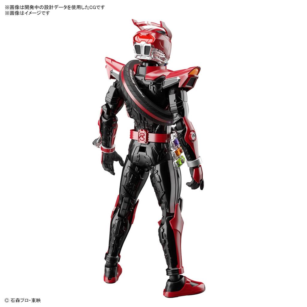 BANDAI SPIRITS Стандартный Kamen Rider Тип привода Скорость Пластиковая модель Рост фигурки Цветовая кодировка