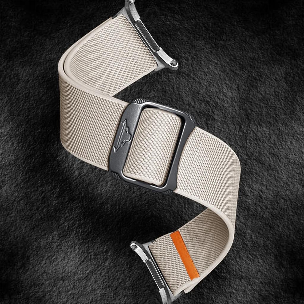 Спортивный ремешок для Samsung Galaxy Watch Ultra 47 мм Эластичный нейлоновый браслет-петля correa Ремешок для Galaxy Watch 7 Ultra Аксессуары