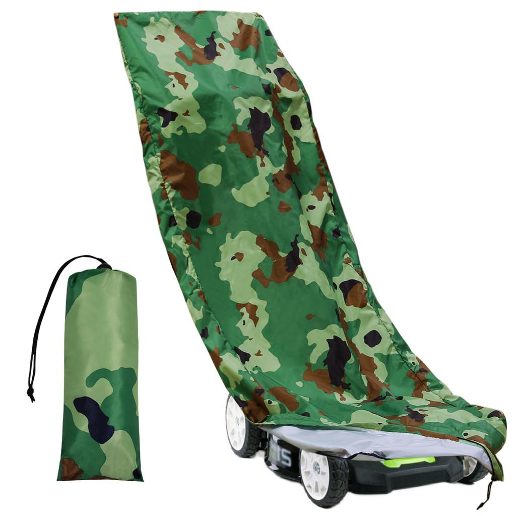 Чехол для газонокосилки Водонепроницаемый Сверхпрочный Мешок для хранения самоходной газонокосилки Кулиска С