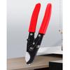 HS-206 Aluminum Copper Cable Wire Cutter Wire Cutting Tool Practical Crimping Pliers Cable Cutter with Non-Slip Handle