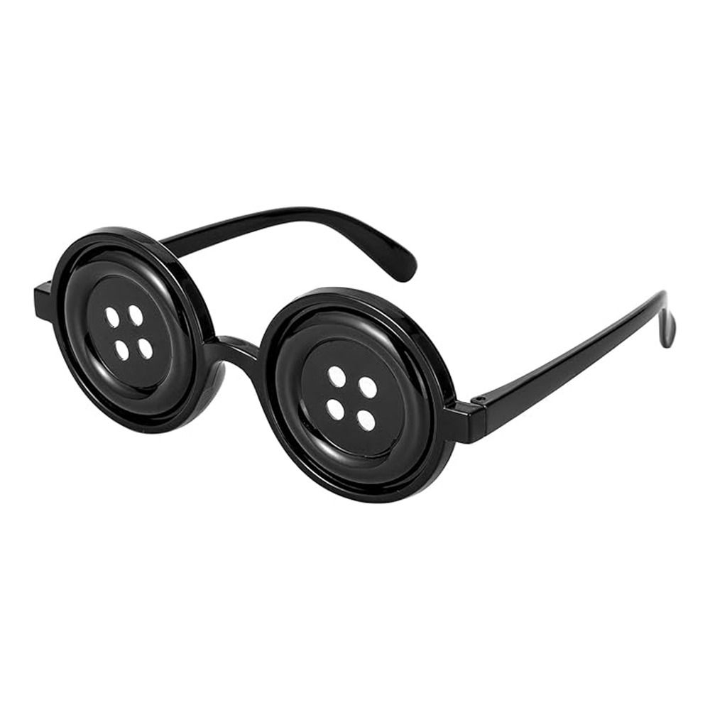 Аксессуар для костюма Пуговица Очки Легкие очки на Хэллоуин Модные очки Косплей дети