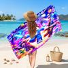 Roblox Printed Swim Towel, Portable Water Absorbent Towel for Beach Camping Daily Bathroom Use