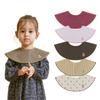 Konny Baby Bib Set Baby Bib Rolling Bib Absorbent and Quick Drying Simple Girl Boy Baby Coordination Baby Shower Gift Stylish Present 5 Plum Khaki
