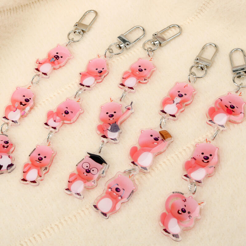 Zanmanrupi mobile acrylic keyring (10 types)