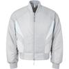Fustl Padded Jacket Color Block Versatile Warm Sports Casual Zip Cotton Coat Men Jacket Cement-Gray JI6847
