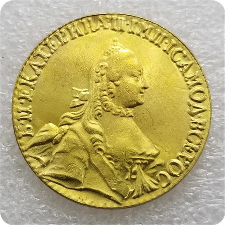 1763,1773,1779 Russian USSR Commemorative Collectible Souvenirs Silver Coins