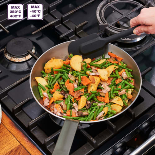 Mastrad Silicone Spatula, Black, F10200